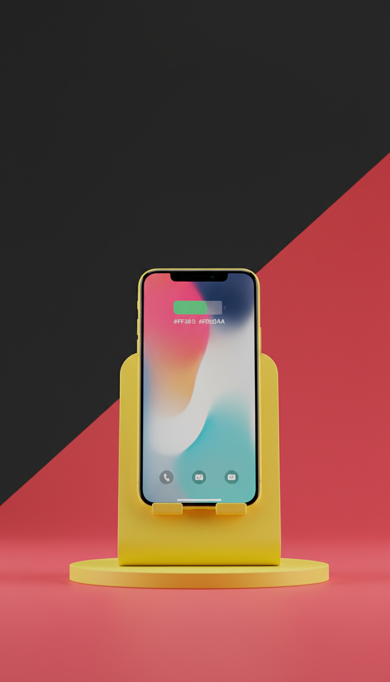 Shockproof Clear Case With Grip